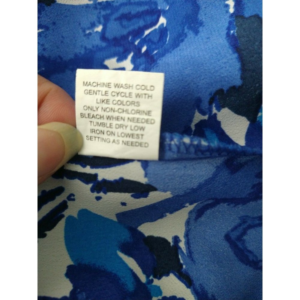 Notations Blouse Top Ruffle V-neck Women Size 2X - Picture 3 of 9